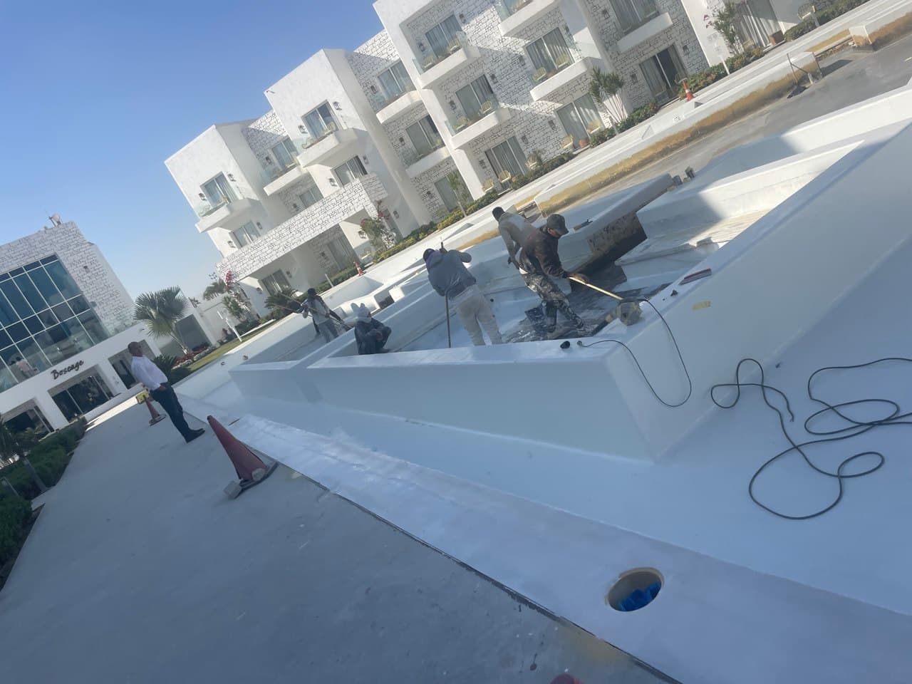 Polyaspartic flooring